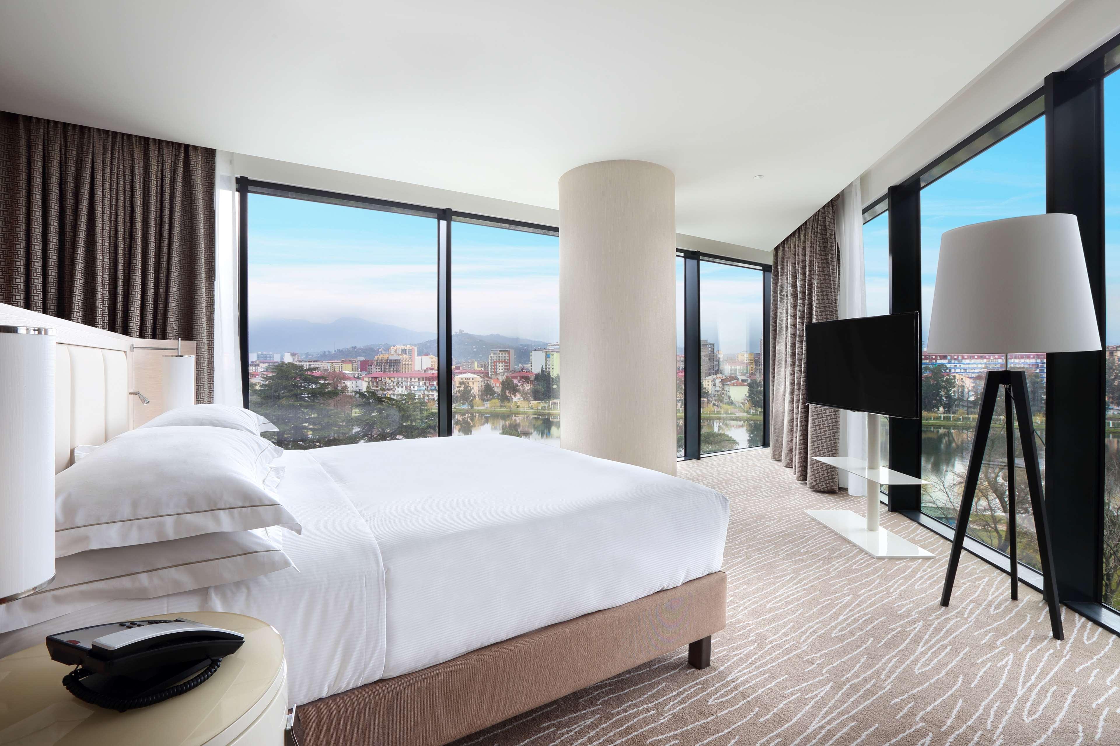 Hilton Batumi Hotel Exterior photo A bedroom at the hotel