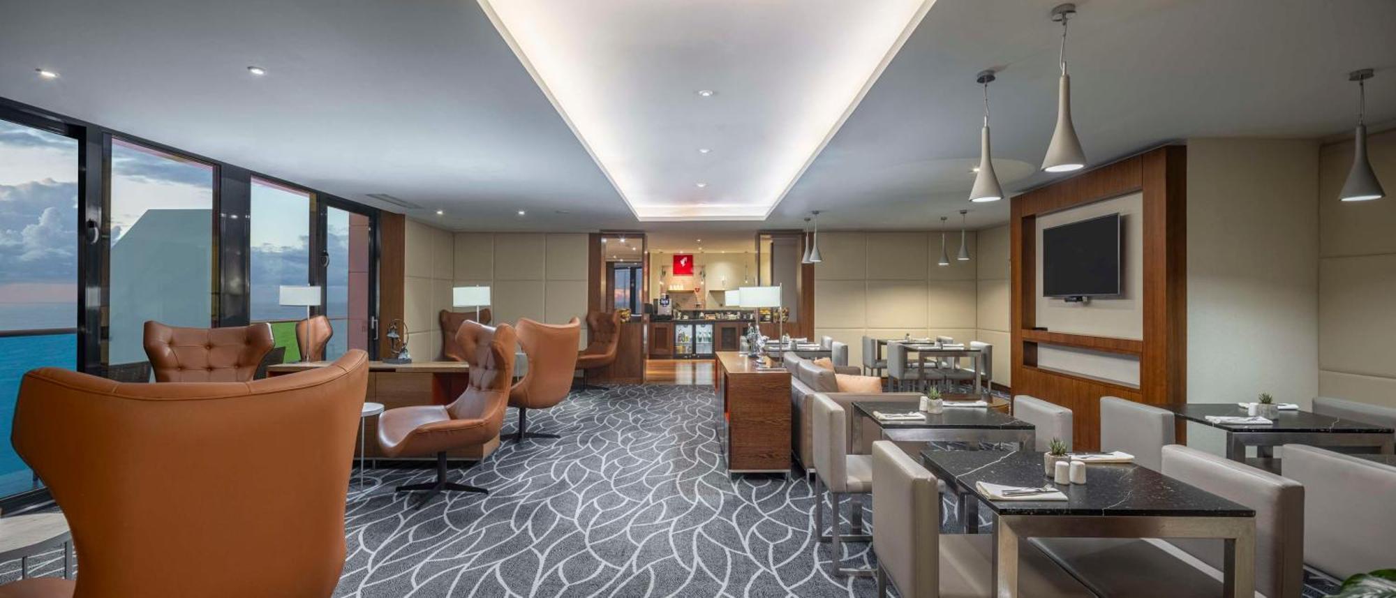 Hilton Batumi Hotel Exterior photo The lounge at the airport