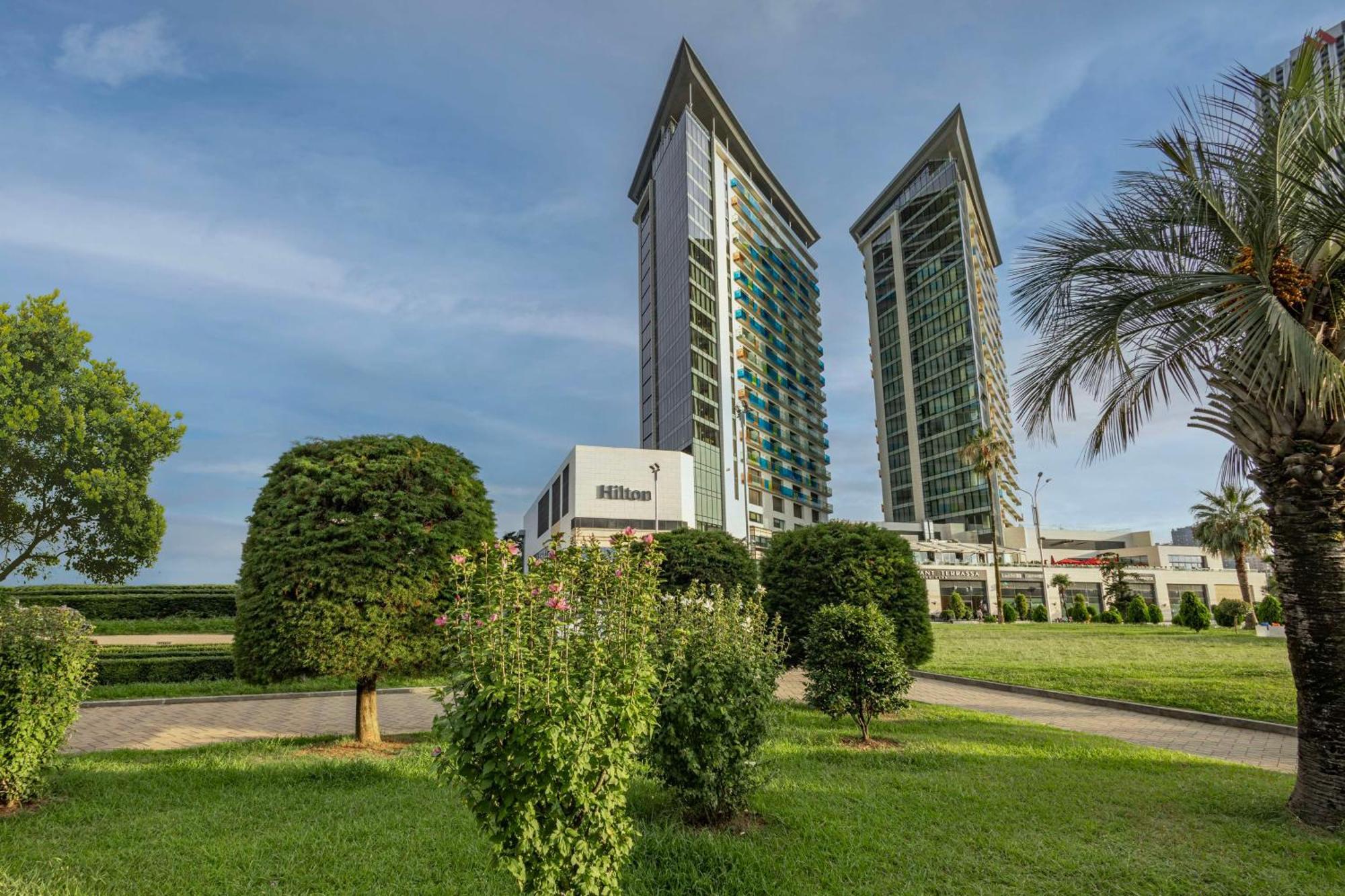 Hilton Batumi Hotel Exterior photo Residential buildings in the new city of El Alamein