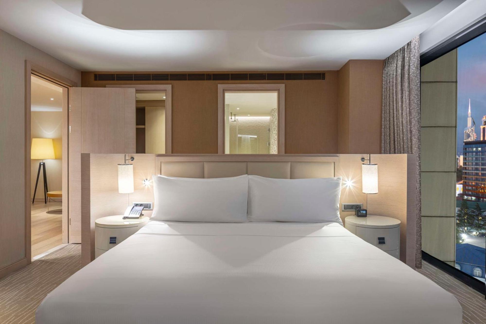 Hilton Batumi Hotel Exterior photo A bedroom at the hotel