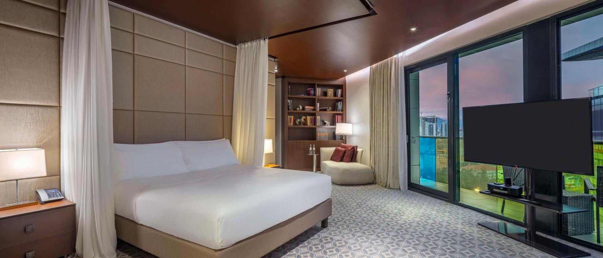 Hilton Batumi Hotel Exterior photo A bedroom at the hotel